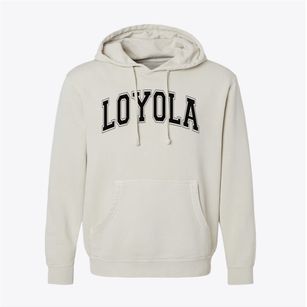 Loyola School Varsity Arch Pigment-Dyed Hoodie