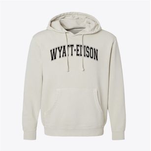 Wyatt-edison Charter School Varsity Arch Pigment-Dyed Hoodie