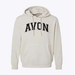 Avon Middle School Varsity Arch Pigment-Dyed Hoodie