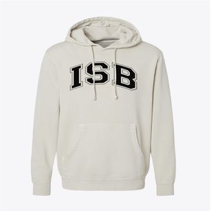 International School Of Brussels Varsity Arch Pigment-Dyed Hoodie