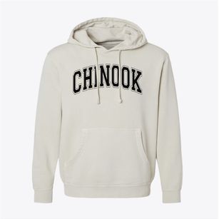 Chinook Elementary School Varsity Arch Pigment-Dyed Hoodie