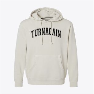 Turnagain Elementary School Varsity Arch Pigment-Dyed Hoodie