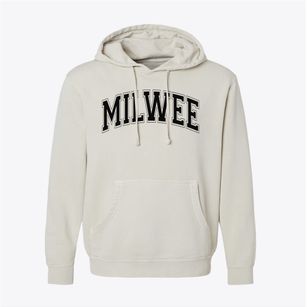 Milwee Middle School Varsity Arch Pigment-Dyed Hoodie