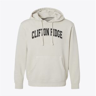 Clifton Ridge Middle School Varsity Arch Pigment-Dyed Hoodie