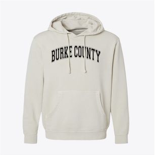 Burke County Alternative School Varsity Arch Pigment-Dyed Hoodie