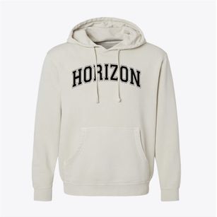 Horizon Community Learning Center Varsity Arch Pigment-Dyed Hoodie
