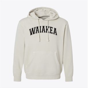 Waiakea Elementary School Varsity Arch Pigment-Dyed Hoodie