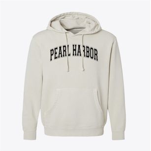 Pearl Harbor Elementary School Varsity Arch Pigment-Dyed Hoodie