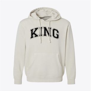 King Junior High School Varsity Arch Pigment-Dyed Hoodie
