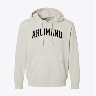 Ahuimanu Elementary School Varsity Arch Pigment-Dyed Hoodie