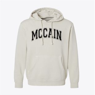 Mccain Middle School Varsity Arch Pigment-Dyed Hoodie