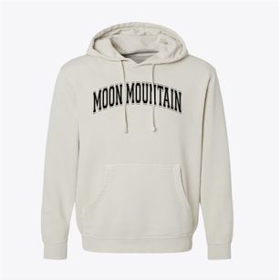 Moon Mountain Elementary School Varsity Arch Pigment-Dyed Hoodie