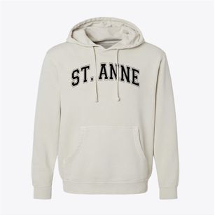 Saint Anne School Varsity Arch Pigment-Dyed Hoodie