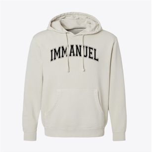 Immanuel Lutheran School Varsity Arch Pigment-Dyed Hoodie
