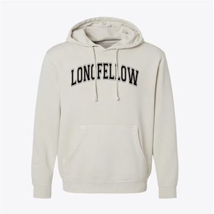 Longfellow Elementary School Varsity Arch Pigment-Dyed Hoodie