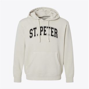 Saint Peter Lutheran School Varsity Arch Pigment-Dyed Hoodie