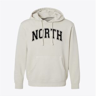 North Elementary School Varsity Arch Pigment-Dyed Hoodie