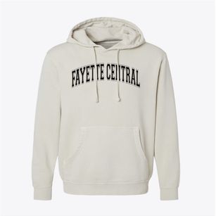 Fayette Central Elementary School Varsity Arch Pigment-Dyed Hoodie