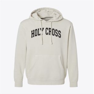 Holy Cross Catholic School Varsity Arch Pigment-Dyed Hoodie