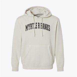 Myrtle R Banks Elementary School Varsity Arch Pigment-Dyed Hoodie