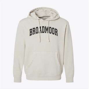 Broadmoor High School Varsity Arch Pigment-Dyed Hoodie