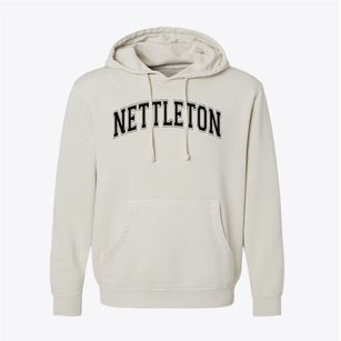 Nettleton Junior High School Varsity Arch Pigment-Dyed Hoodie