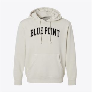 Blue Point School Varsity Arch Pigment-Dyed Hoodie