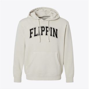 Flippin Elementary School Varsity Arch Pigment-Dyed Hoodie