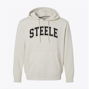 Steele Elementary School Varsity Arch Pigment-Dyed Hoodie