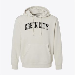 Green City R1 Schools Varsity Arch Pigment-Dyed Hoodie