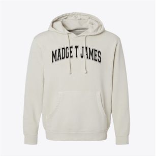Madge T James Kindergarten Varsity Arch Pigment-Dyed Hoodie