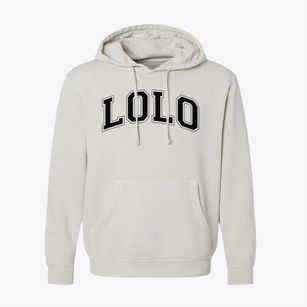 Lolo Elementary Middle School Varsity Arch Pigment-Dyed Hoodie