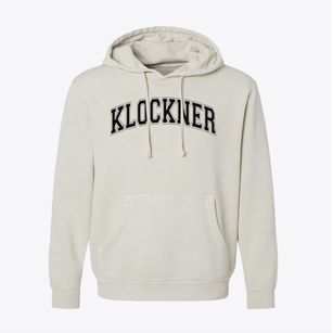 Klockner Elementary School Varsity Arch Pigment-Dyed Hoodie