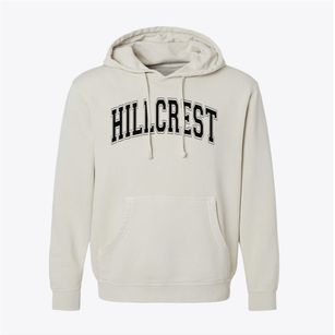 Hillcrest Elementary School Varsity Arch Pigment-Dyed Hoodie