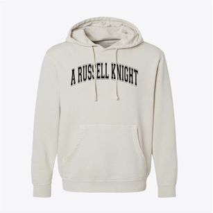 A Russell Knight Elementary School Varsity Arch Pigment-Dyed Hoodie