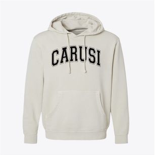 Carusi Junior High School Varsity Arch Pigment-Dyed Hoodie