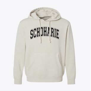 Schoharie Elementary School Varsity Arch Pigment-Dyed Hoodie