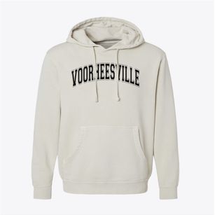 Voorheesville Elementary School Varsity Arch Pigment-Dyed Hoodie
