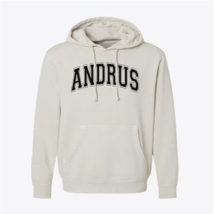Andrus Childrens Home Varsity Arch Pigment-Dyed Hoodie