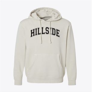 Hillside Junior High School Varsity Arch Pigment-Dyed Hoodie