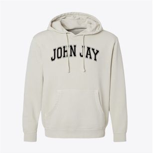 John Jay Middle School Varsity Arch Pigment-Dyed Hoodie