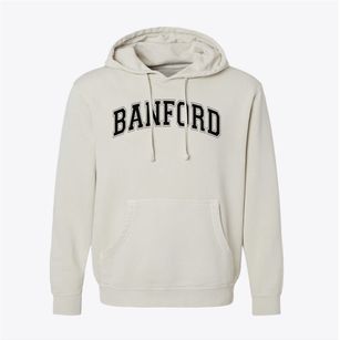 Banford Elementary School Varsity Arch Pigment-Dyed Hoodie
