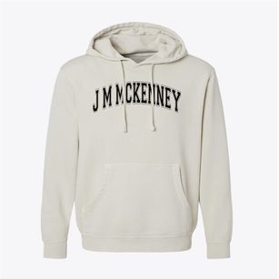 J M Mckenney Middle School Varsity Arch Pigment-Dyed Hoodie