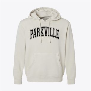 Parkville School Varsity Arch Pigment-Dyed Hoodie