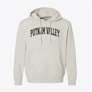 Putnam Valley High School Varsity Arch Pigment-Dyed Hoodie