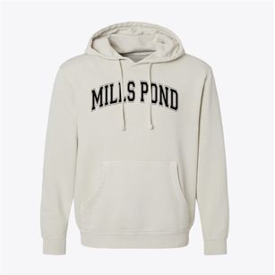 Mills Pond Elementary School Varsity Arch Pigment-Dyed Hoodie