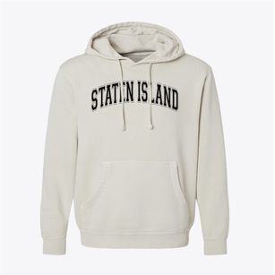 Staten Island Montessori School Varsity Arch Pigment-Dyed Hoodie