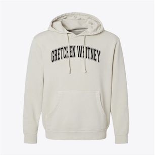 Gretchen Whitney High Varsity Arch Pigment-Dyed Hoodie