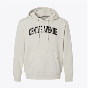 Centre Avenue Elementary School Varsity Arch Pigment-Dyed Hoodie