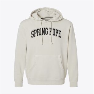 Spring Hope Elementary School Varsity Arch Pigment-Dyed Hoodie